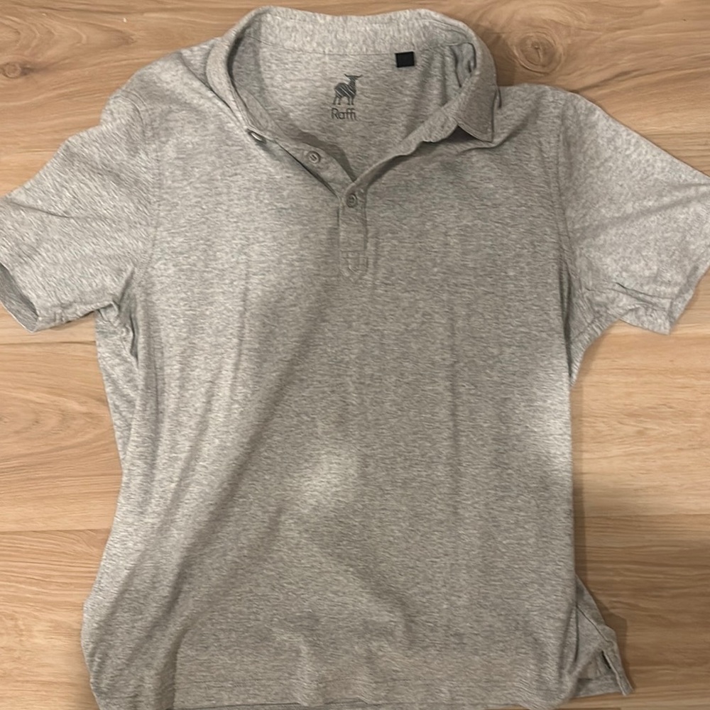 Gray Men's Polo Shirt
